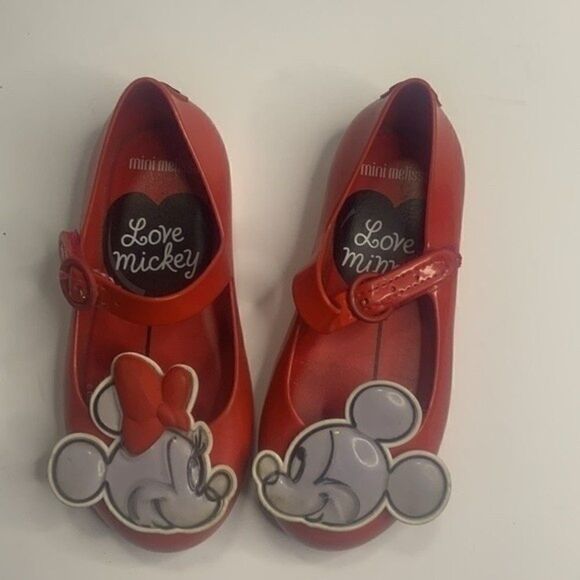 Mini Melissa Disney Mickey Mini Jelly Shoes - Picture 2 of 5